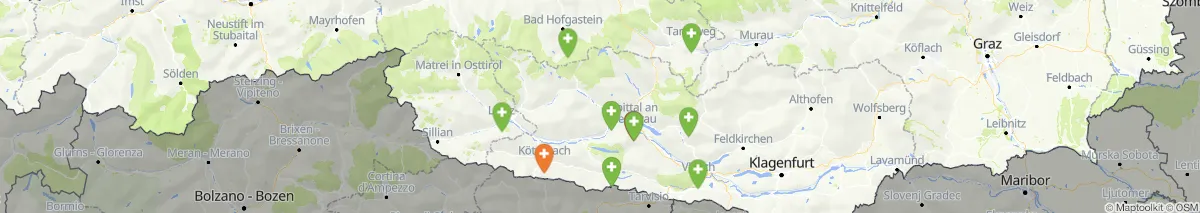 Kartenansicht für Apotheken-Notdienste in der Nähe von Lendorf (Gemeinde, Kärnten) (47)